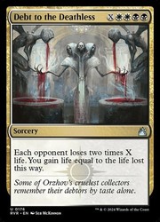 Debt to the Deathless #176 Ravnica Remastered Uncommon MTG