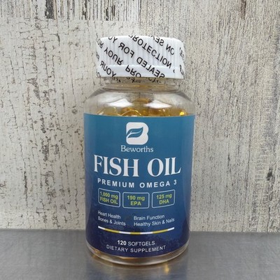 Beworths Fish Oil Premium Omega 3 supplement - 120 Softgels