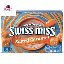 Mélange de cacao chaud aromatisé au caramel salé, 1,38 oz, enveloppes de 8 pièces