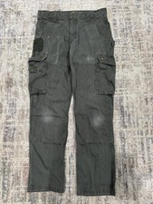 Carhartt Double Knee Pants Mens 34x34 Moss Green Carpenter Ripstop Cargo Work