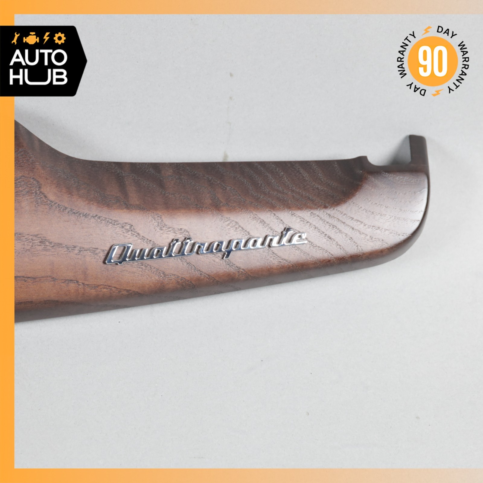 14-17 Maserati Quattroporte M156 Center Dashboard Dash Trim Molding Wood OEM 55k