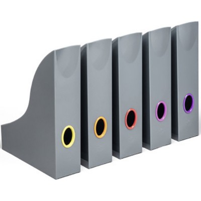 Durable VARICOLOR  770657  Stehsammler DIN A4 Grau, Mehrfarbig  5 St.
