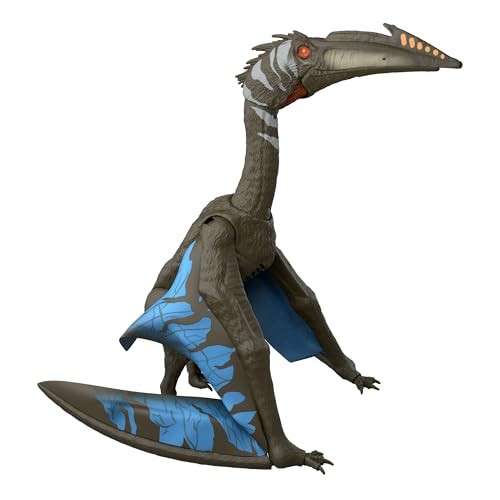 Jurassic World Rebirth Aerial Ambush Quetzalcoatlus Winged Dinosaur by Mattel