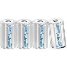 4pcs CR123A 123A DL123A LM123A Bulk 3V Lithium Batteries for Netgear Arlo Camera