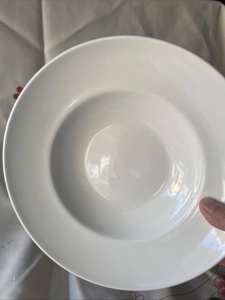 Steelite 国际沙拉盘 10.5 白色英国制造 4 件套全新 — 第 2/4 张图片