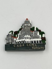 Casa Loma FRIDGE MAGNET TORONTO CANADA 3D Resin Castle Beautiful