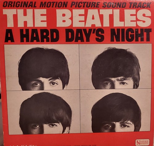 THE BEATLES "A HARD DAY'S NIGHT" ORIGINAL MOTION PICTURE SOUND TRACK UAL 3366