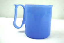 Tazza di ricambio vintage Tupperware One blu #3052 USA NOS