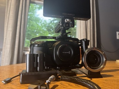 Blackmagic Design Pocket Cinema Camera 4K Full Rig with Speedbooster + Extras