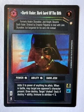 Star Wars CCG SWCCG Darth Vader, Dark Lord of the Sith Reflections I 1 FOIL