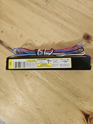Advance Instant-Start Ballast 2-Lamp F32T8 32W T8 120V REB-2P32-N