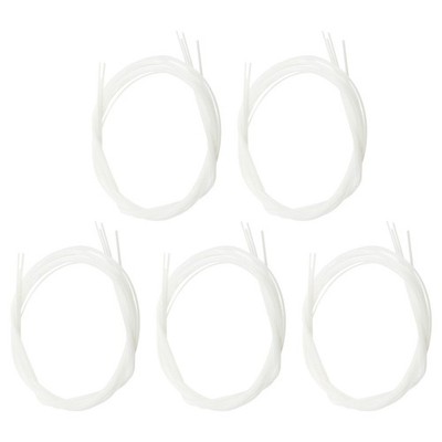 5Sets White Nylon Ukulele Strings Durable Nylon String for Musical Instrument