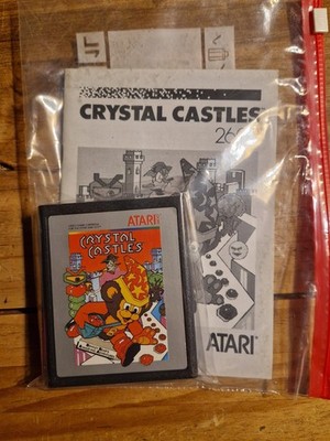 Atari 2600 Crystal Castles mit Anleitung