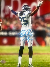 Richard Sherman Autographed Signed 8x10 Photo Seahawks Sherman Hologram COA