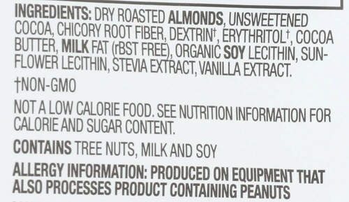 Lily'S Almendra Cubierta Chocolate Oscuro Stevia Endulzada 3.5 OZ (Paquete de 1) - Imagen 4 de 4