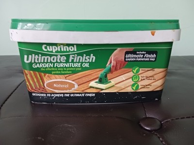 Cuprinol Ultimate Finish Gartenmöbelöl 750ml natürlich eingestellt versiegelt
