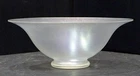 Antique CARDER STEUBEN Art Glass VERRE DE SOIE Flared Bowl STUNNING Iridescence!