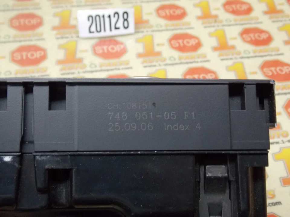 AUDI Q7 2007-2009 CLIMATIZADOR TRASERO CLIMATIZADOR CONTROL DE TEMPERATURA 4L0919158D OEM Foto 2 de 4