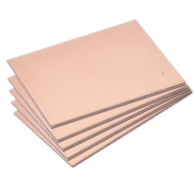 10Pcs FR4 Single-Sided PCB Copper Clad Board 70mm x 50mm x 1.5mm