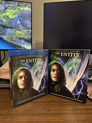 The Entity (Collector's Edition)(Blu-ray, 1981 w/ Slipcover, Scream Factory HTF