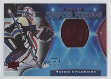 2020 Upper Deck Trilogy Rookie Super Stage Red Foil /999 Matiss Kivlenieks 1x1