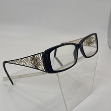 Roberto Cavalli Eyeglasses Titanio 430 B5 53 15 125 Gold Rectangle Frames