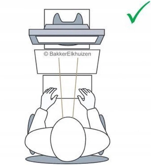 BakkerElkhuizen Q-doc 515 Document Holder – Adjustable Ergonomic Desk Stand - Image 3 of 4