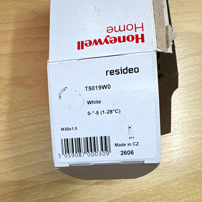 Honeywell Home Thera-5 Thermostatkopf Heizkörper Weiß M30x1,5 T5019W0