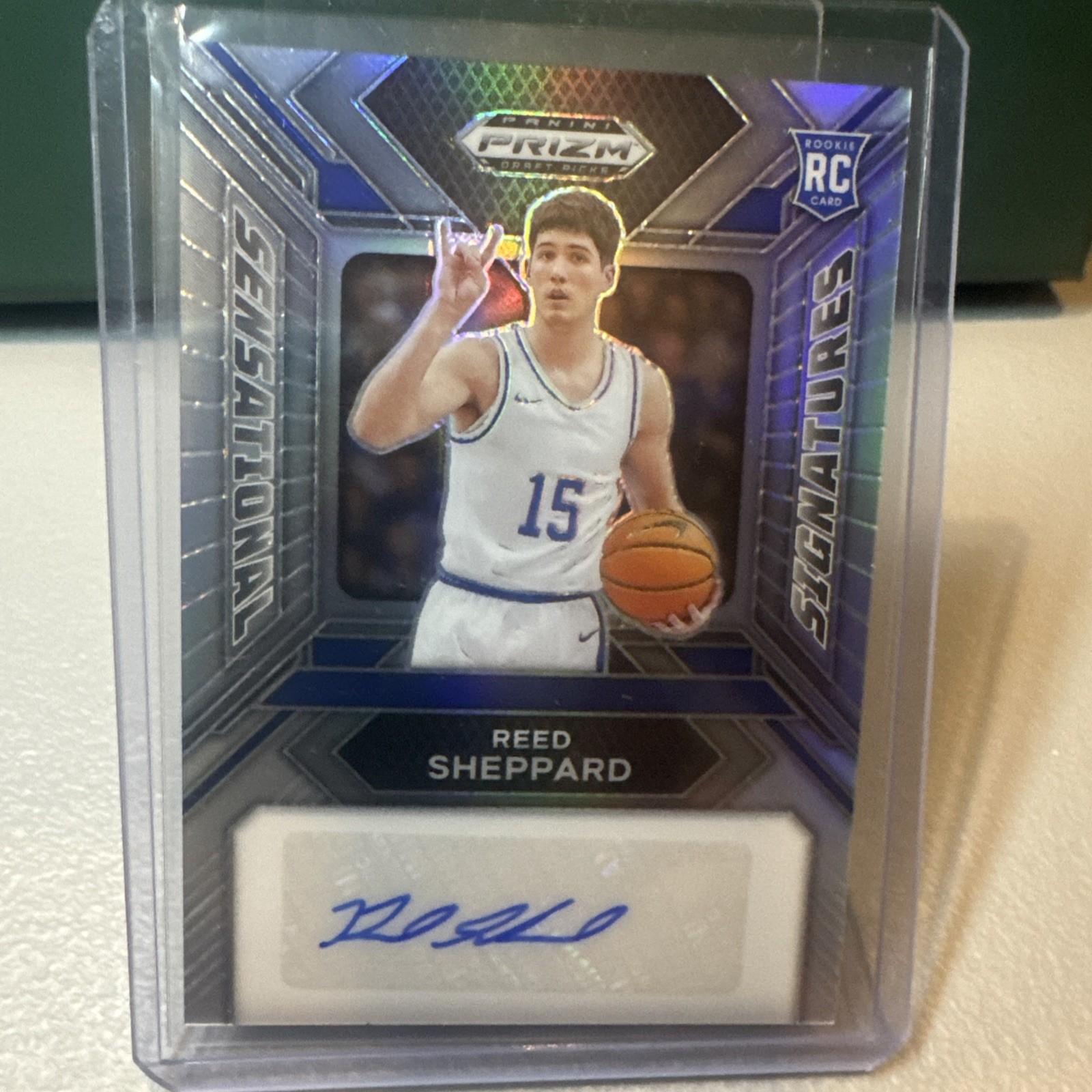 2024 Panini Prizm Draft Picks - Sensational Signatures Reed Sheppard #SS-RSP   