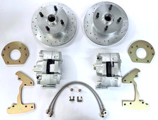1964 - 1966 Mustang 6 Cylinder Front Disc Brake Kit 4 Lug For 14 Wheels