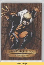 2023 Fleer Ultra Wolverine Family Genealogy Sabretooth #FG-42 READ 09q5