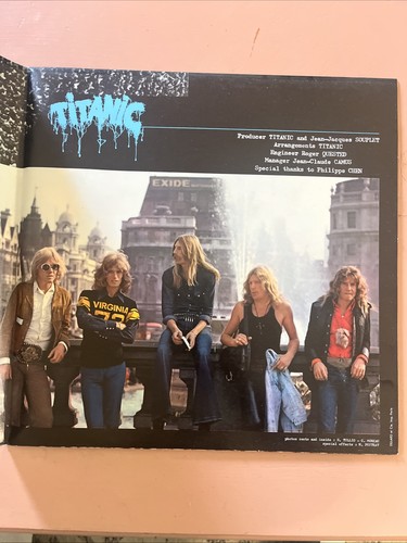 1971 Titanic Sea Wolf FRANCE CBS 64791 Gatefold Psychedelic Soft Rock Gatefold - Picture 5 of 9