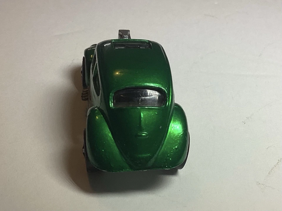 HOT WHEELS RED LINE GREEN VW BUG TONE MONSTER 1967 USA NEAR MINT CONDITION L@@K! - Image 4 of 4