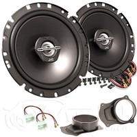 Jvc Lautsprecher FüR Ford Tourneo Custom Ab 2012 Front TüR 2-Wege 300W 165 #Badt