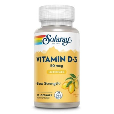 VITAMIN D3 50 µg Solaray Lutschtabletten 60 ST PZN 19405076