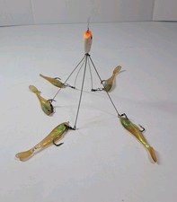 Alabama Umbrella Rig With 5 Rubber Fish Lures