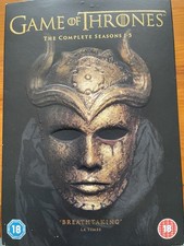 Game of Thrones Complete Series DVD Box Set Seasons 1-5 