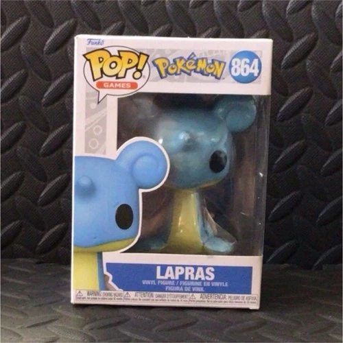 Funko Pop! Vinyl Lapras Pokémon Video Games Figure #864 Blue Yellow