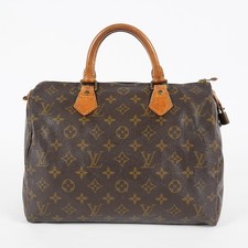 Louis Vuitton Speedy 30 Monogram Brown Handba...