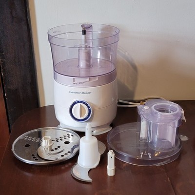 Hamilton Beach Food Processor 70590 FP11 120V Used Works Great Complete