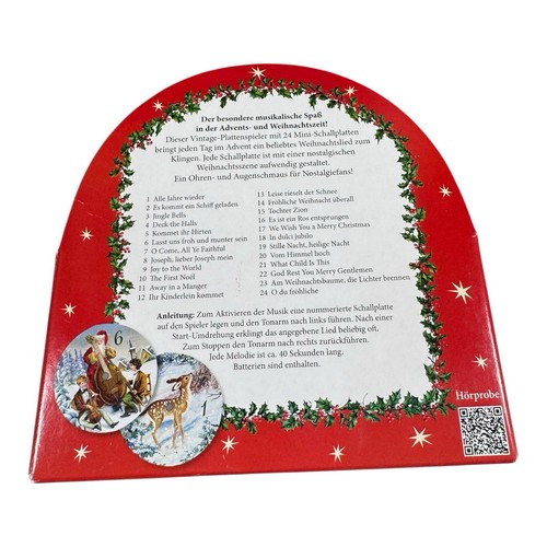 Coppenrath Kleine Weihnachtsmusik Vintage Record Player – 24 Melodies NIB 2019 - Picture 5 of 9