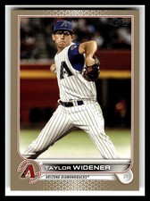 2022 Topps #374 Taylor Widener Gold #/2022