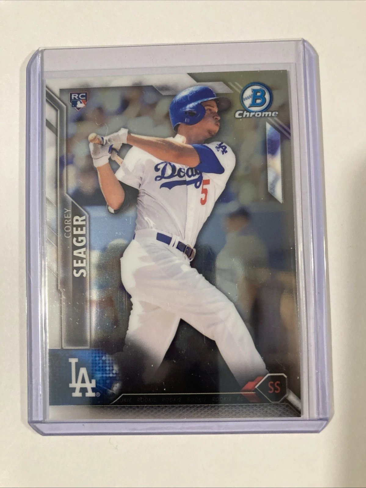 2016 Bowman Chrome - Corey Seager #40 (RC)