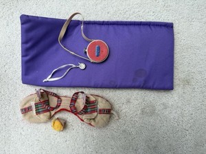 Breyer Horse Accessory Lot Camping Sleeping Bag Canteen Saddlebags Tack Etc