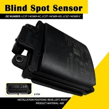 Rear Blind Radar Spot Sensor Monitor LC3Z-14C689-B For 2020-2021 Ford Explorer