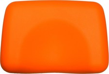Deluxe Contoured Tanning Bed Pillow Soft Closed Cell Foam - Orange Headrest