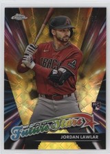2024 Topps Chrome Logofractor Edition Gold Refractor 42/50 Jordan Lawlar 10z2