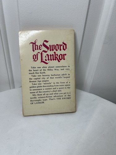 Vintage The Sword of Lankor-Howard L. Cory-Ace F-373 Science Fiction 1966 1st Ed - Picture 2 of 6