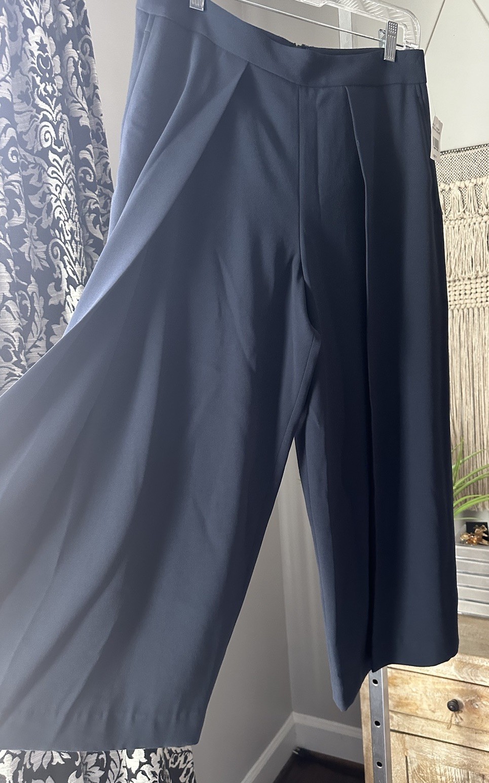 FILA Pantaloni tulipano Rag and Bone donna 8 Rowe cropped gamba larga orlo spacco vita alta Prep