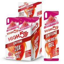 HIGH5 Caffeine Gels Running - Glucose Shots for Instant Energy and Running Fuel